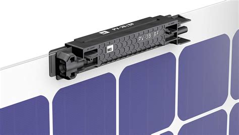 bipv mc4 junction box|PV edge connector for bifacial solar panels .